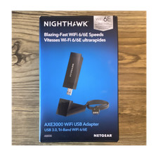 NETGEAR Nighthawk AXE3000 A8000 WiFi 6E Tri-Band USB 3.0 Adapter 3000 Mbps