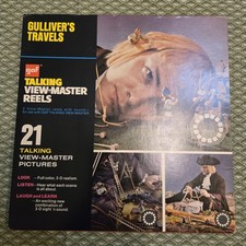 Vintage 1961 GAF Gulliver's Travels Talking View-Master Reels