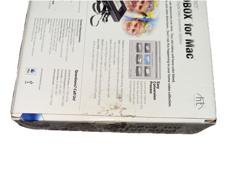 Honestech Vidbox for Mac Analog to Digital Video Conversion Solution VFM1M-A1Z - Afbeelding 4 van 4