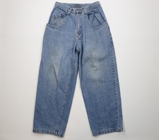 Vintage 90s Y2K Streetwear Mens 30x30 Baggy Big Pocket Wide Leg Jeans Skateboard