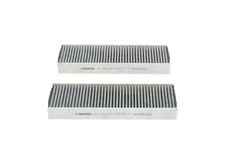 BOSCH 2x Filter Innenraumluft 1 987 435 608/2x Aktivkohlefilter für OPEL CORSA 2
