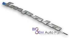 Oem New 2000 - 2004 Chevrolet Impala 12u Silver Front Door Emblem Nameplate