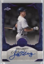 2024 Leaf A Bronx Legacy Purple Holofoil Spectrum 34/35 John Flaherty Auto 13u1