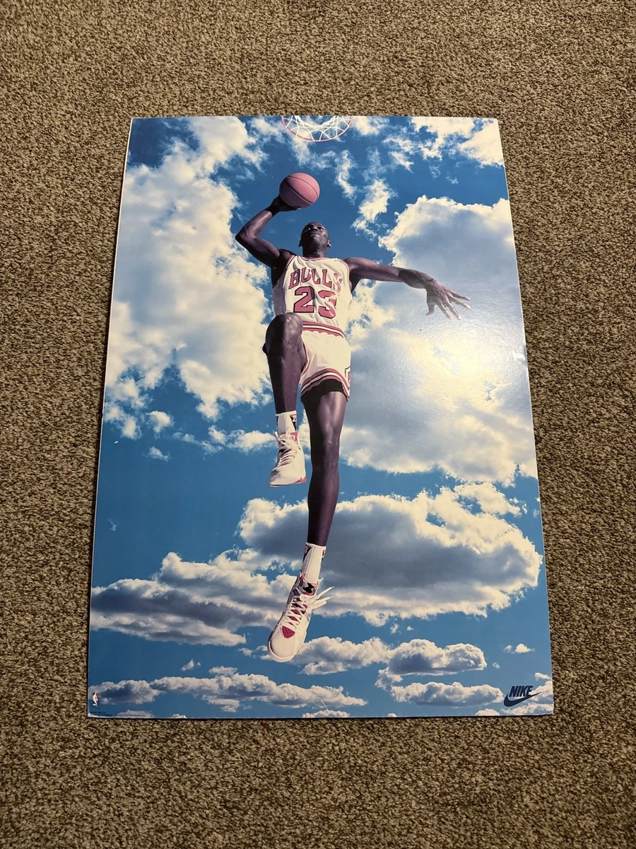 Michael Jordan Basketball 24x36in. Size Vintage Sports Posters for