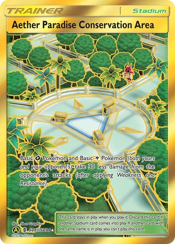 Aether Paradise Conservation Area SV87/SV94 Hidden Fates Shiny Vault Pokemon NM