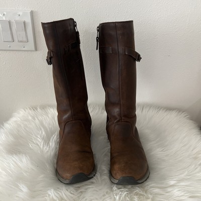 Bottes D'hiver Eddie Bauer Pour Homme - Taille US 9 / EU 43 - Couleur Marron (chêne Crête) - Simili Cuir - NEUVES (sans Emballage)