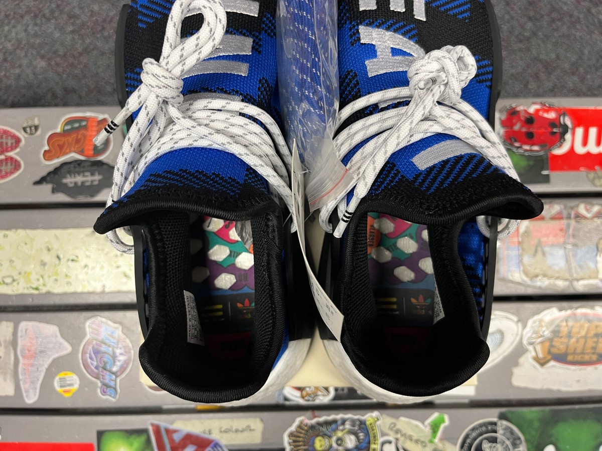 adidas Nmd Hu Pharrell x BBC Blue Plaid
