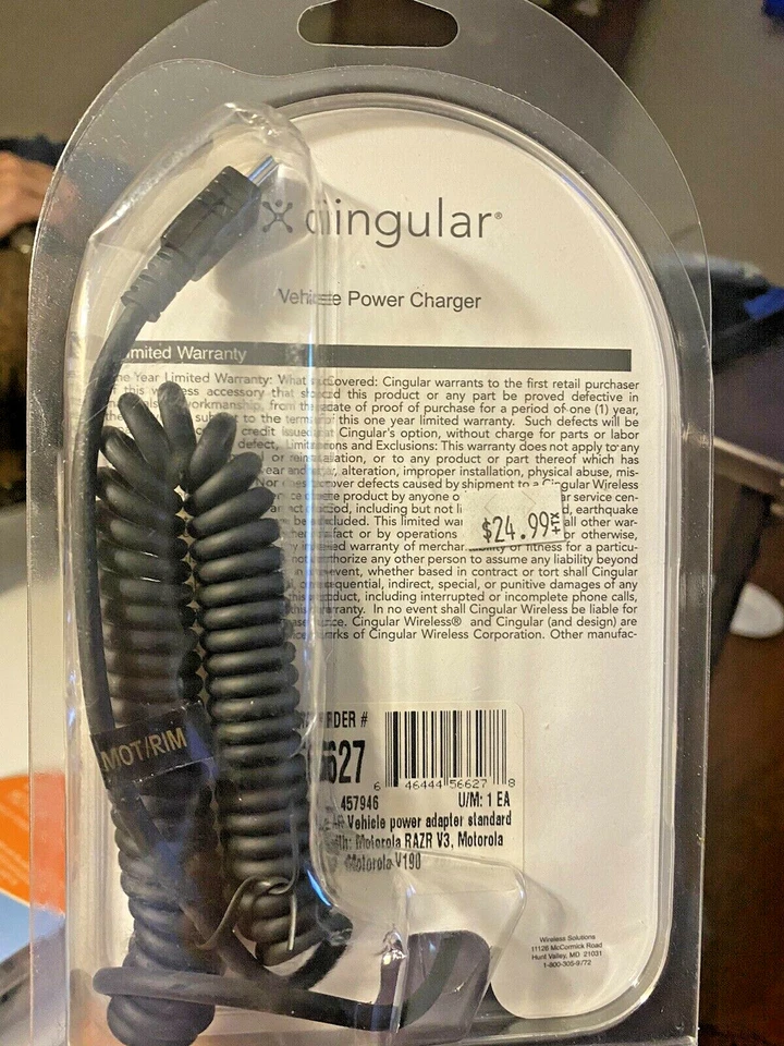 NOVO - Carregador de energia para veículo modelo 457496 - Carregador de carro para dispositivos USB Mini-B - Imagem 4 de 4