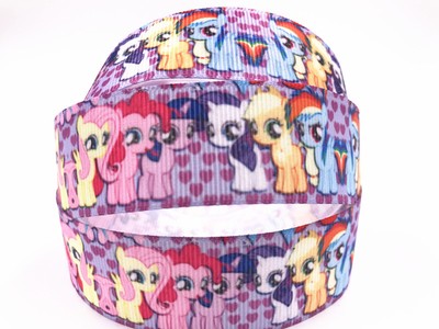 1-10 Yard 1/'/' 25MM love gift Printed Grosgrain Ribbon Hair Bow Sewing Ribbon