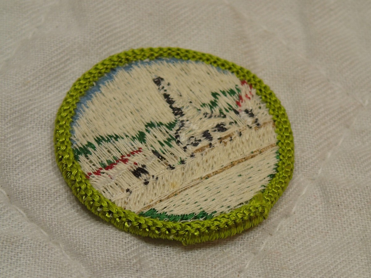 Parche Vintage BSA Ciudadanía en la Comunidad Insignia de Mérito Boy Scouts  sin usar, image size:1200x900