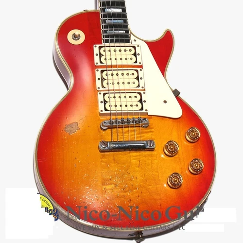 2011 Gibson Custom Shop Ace Frehley *Budokan* Les Paul Custom Aged Sunburst 3PU