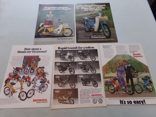 5 Honda Scooter Ads Passport-Express-Others