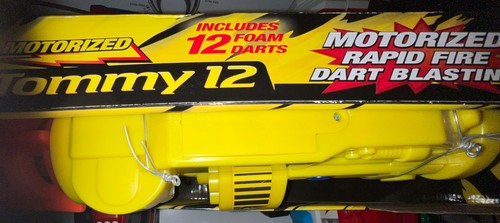 Buzz Bee Toys Air Blasters Motorized Automatic Tommy 12 Gun Dart Gun - Picture 10 of 15