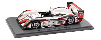 ミニカー 1/18 Audi R8 Team GOH Winner LM 2004 1/18 Audi R8 Team