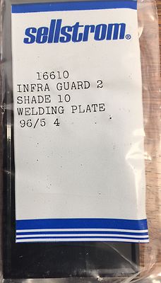 Schweißschutzfilter Anti-Impact Bildschirm Sellstrom 108x51x3 mm S.10   USA