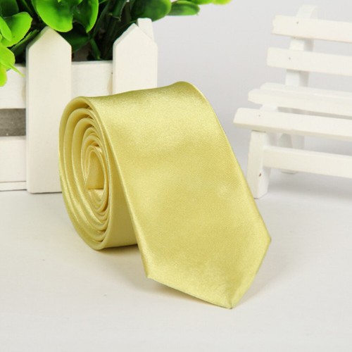 Men Silk Satin Solid Plain Tie Necktie Classic Solid Wedding Party Formal Ties - - Picture 7 of 42