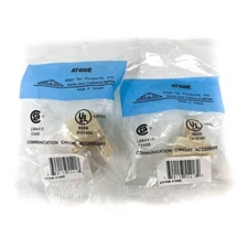 2 pcs Allen Tel Products AT400E Telephone Two-Line Splitter Modular Adapters