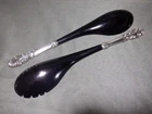 Vintage Sterling Handle Towle Salad Set, Esplanade Pattern