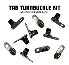 Semi Truck Factory Turnbuckle Hardware Kit for Bugscreens/Winterfronts(NO BOLTS)