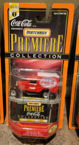 1998 Matchbox Coca Cola Premiere Collection Diecast Cars 1:64 Complete Set - Picture 4 of 9