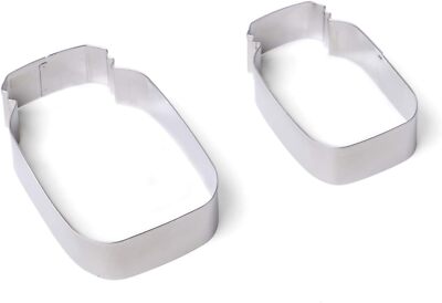 Fox Run 3679 Mason Jar Cookie Cutter Set of 2