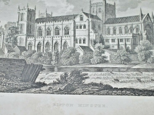 * Rare * Thomas Allen A New History of the County of York - 6 Volumes 1828-1831 - Picture 9 of 12