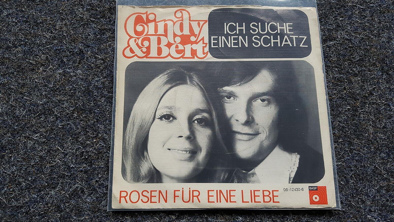 7"" Single Vinyl Cindy & Bert - Ich suche einen Schatz Holland
