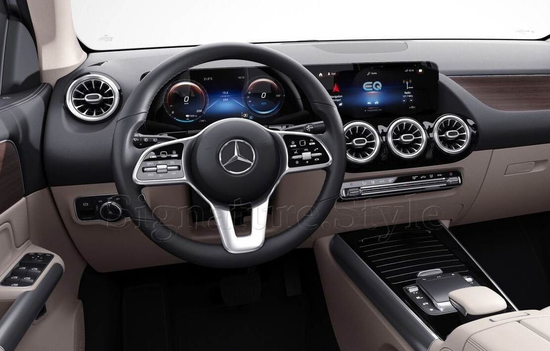 Mercedes B GLA GLB EQA EQB W247 H247 H243 X247 X243 steering wheel 