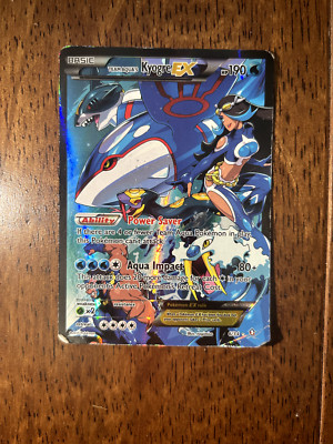 ポケモンカードゲーム aqua Kyogre adv Team Aqua's Kyogre EX 6/34 2015 Pokemon TGC Playing Card | eBay