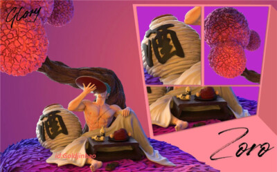 Glory Studio One Piece CP Zoro Resin Model Sanji Statue Pre-order
