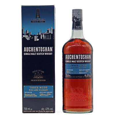 Auchentoshan Three Wood Single Malt Scotch Whisky