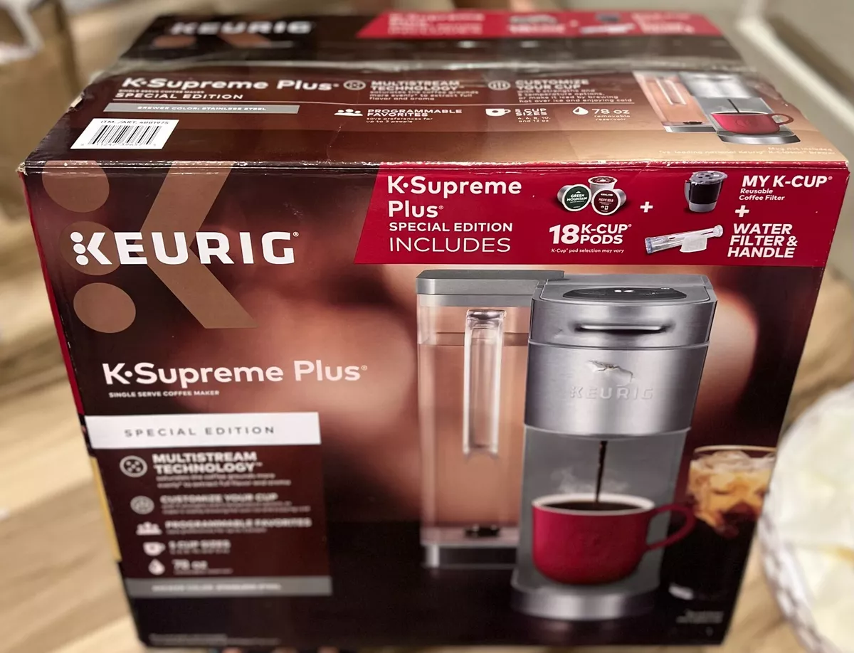 Keurig K-Supreme Plus Special Edition Single Serve Coffee Maker, with 18 K-Cup  Pods