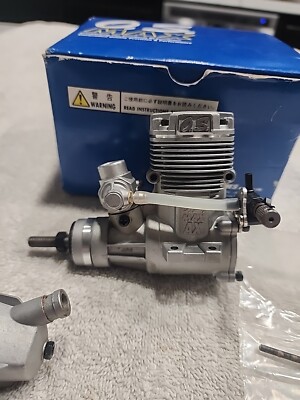 Vintage OS Max 46 AX 15480 RC Engine w/ Muffler Airplane Engine