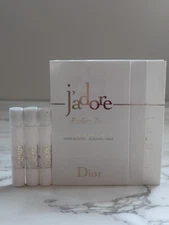 3x Dior J'Adore Parfum D'Eau Eau de Parfum  Sample Spray .04oz, 1.2ml