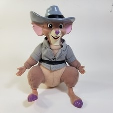 Vintage 1990 Disney Jake Rescuers Down Under 8" Rare Applause Plush