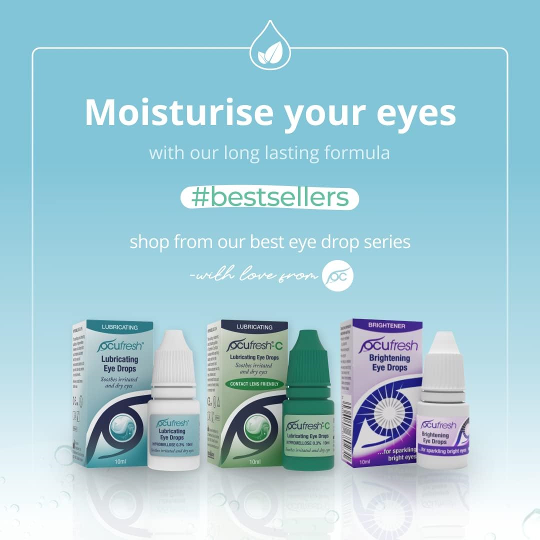 Ocufresh Lubricating Eye Gel Carbomer 0.2 Itchy Eye Gel Drops