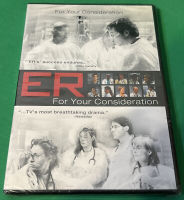 FACTORY SEALED ER FYC DVD SCREENER NOAH WYLE MING-NA WEN MEKHI PHIFER MEDICAL