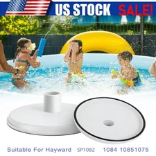 Skim Swimming Pool Vac Vacuum Hose Adapter Skimmer Plate Replacement For SP1106