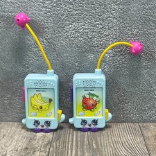 SHOPKINS WALKIE TALKIES BANANA / STRAWBERRY kid's play toys by eKids  SN-202