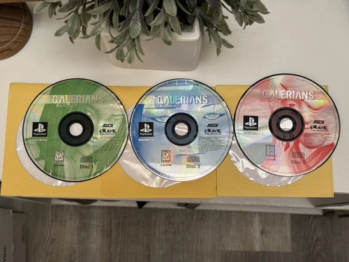 Galerians (Playstation) *Game Discs Tested~ PS1 2000, Survival HORROR HIDDEN GEM