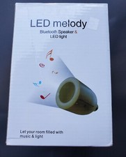 LED Bluetooth Speaker and Light Bulb