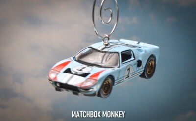 Ford GT40 Mk.II 1966 Le Mans Christmas Ornament Adorno Racing Car