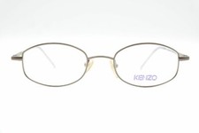 Vintage Kenzo Giacomo K695 Brown Oval Glasses Eyeglass Frame NOS