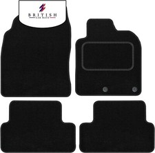 Fits Nissan Qashqai J10 2007-2014 Fully Tailored Carpet Car Floor Mats Black 4pc