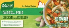 Lot of 2 - Knorr Cube Bouillon Chicken 9.3 oz, 24 ct - 48 CUBES / 18.6 oz TOTAL