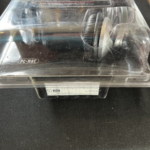 Gigaware Foldable Mono Headset 43-216 w/ Microphone & Carry Pouch NEW SEALED - Picture 2 of 11
