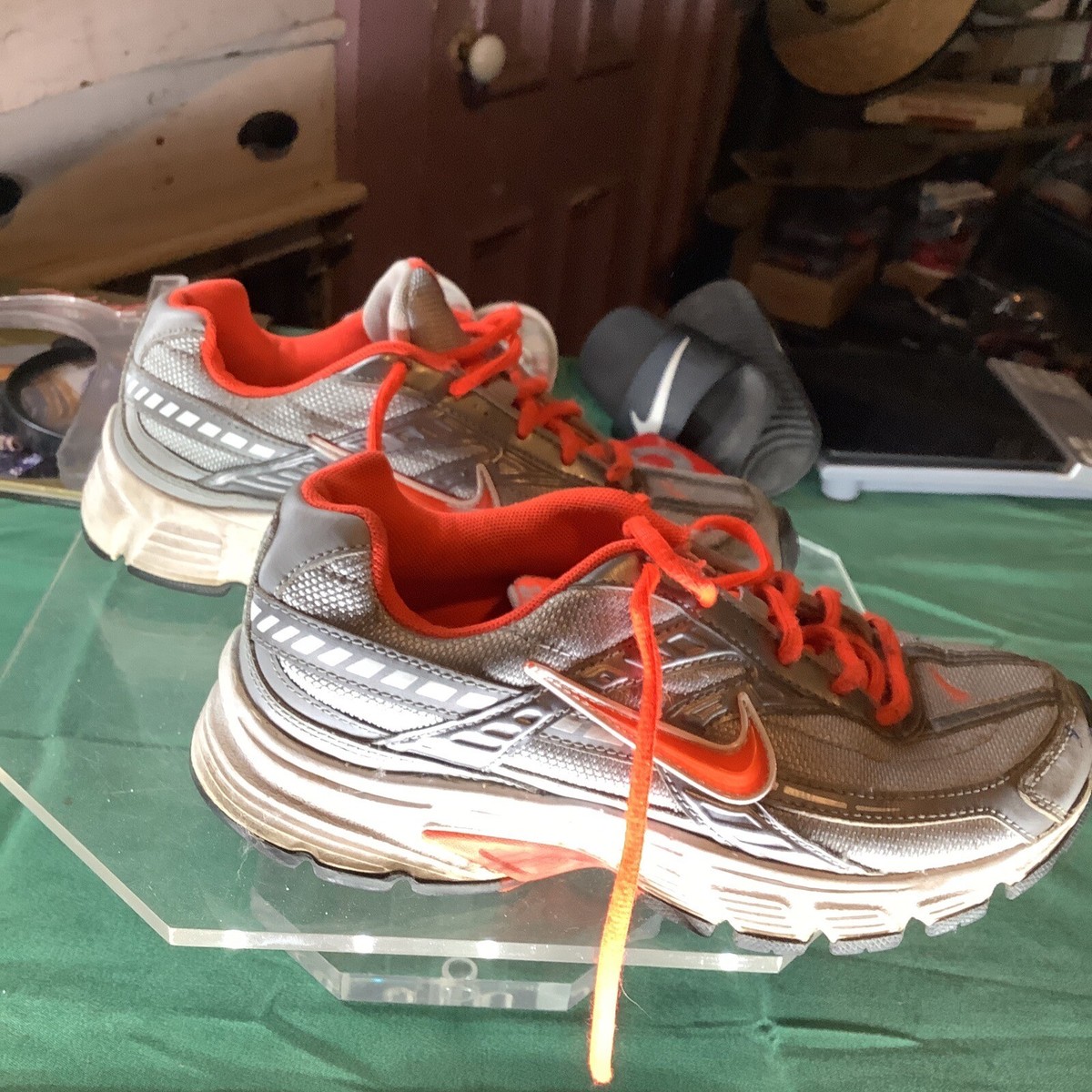 シューズ・サンダルその他 Nike initiator women shoes 394053-101 Nike Initiator Women's Running Shoes Size 6 White Silver