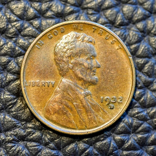 (ITM-4424) 1932 D LINCOLN CENT ~ AU+ Condition ~ COMBINED SHIPPING!
