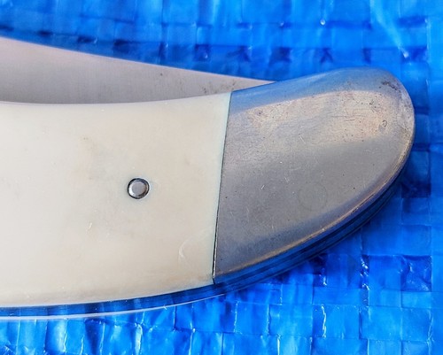 Schrade + Plus Vintage Uncle Henry 127UH Folding Knife USA Sheath Engraved Eagle - Picture 11 of 24