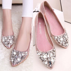womens flat wedding shoes